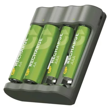 EMOS B50449 GP Akkumulátor töltő Recharge B441+2xAA Recharge 2100mAh+2xAAA Recharge 800mAh