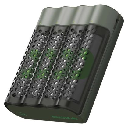   Emos B50457 GP Akkumulátor töltő Speed M452 + 4xAA ReCyko 2600mAh