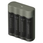   Emos B53455 GP Akkumulátor töltő Speed M451 + 4xAA ReCyko Pro