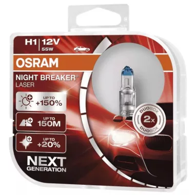 Emos Osram C2607.9 H1 fényszóró izzó 12V 55W 64150 NBL 2db/doboz
