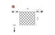 EMOS D1DW01 Standard LED sorolható karácsonyi füzér – háló, 1,5x2 m, kültéri, meleg fehér, időzítő, 2 W, 230 V AC, IP44