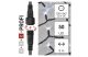 EMOS D2AC01 Profi LED sorolható füzér, fekete, 5 m, kültéri és beltéri, hideg fehér, időzítő, 0,9 W, 230 V AC, IP44