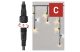 EMOS D2CN01 Profi LED sorolható füzér, villogó – jégcsapok, 3 m, kültéri, meleg/hideg fehér, 0,9 W, 230 V AC, IP44