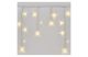 EMOS D2CW04 Profi LED sorolható füzér, villogó – jégcsapok, 3 m, kültéri, meleg fehér, időzítő, 0,9 W, 230 V AC, IP44