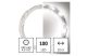EMOS D3AC01 LED karácsonyi nano fényfüzér, ezüst, 10 m, kültéri és beltéri, hideg fehér, időzítő, 3,6 W, 230 V AC, IP44