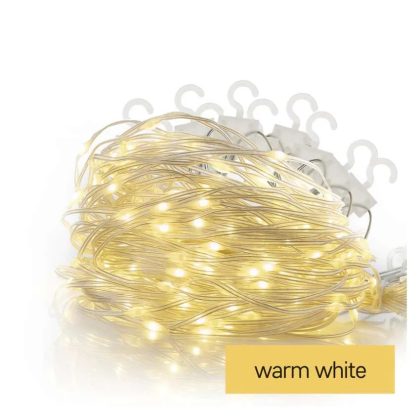  EMOS D3EW04 Nano LED karácsonyi drop fényfüzér – fényfüggöny, 3,6W 2,9x2 m, kültéri és beltéri, meleg fehér 400LED multifunkcionális