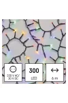 EMOS D4BM04 LED karácsonyi fényfüzér – süni, 6 m, kültéri és beltéri, többszínű, időzítő, 6 W, 230 V AC, IP44