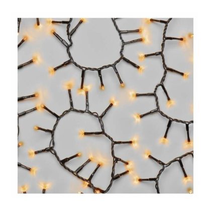   EMOS D4BV03 LED karácsonyi fényfüzér – süni, 12 m, kültéri és beltéri, vintage, időzítő, 7,2 W, 230 V AC, IP44