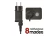 EMOS D4CC01 LED karácsonyi jégcsapok, 3,6 m, kültéri és beltéri, hideg fehér, programokkal, 6 W, 230 V AC, IP44