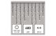 EMOS D4CC03 LED karácsonyi jégcsapok, 10 m, kültéri és beltéri, hideg fehér, programokkal, 9 W, 230 V AC, IP44