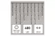 EMOS D4CW03 LED karácsonyi jégcsapok, 10 m, kültéri és beltéri, meleg fehér, programokkal, 9 W, 230 V AC, IP44 - 4