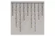 EMOS D4CW03 LED karácsonyi jégcsapok, 10 m, kültéri és beltéri, meleg fehér, programokkal, 9 W, 230 V AC, IP44 - 9