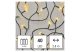 EMOS D4FW01 LED karácsonyi fényfüzér, 2,8 m, 3x AA, kültéri és beltéri, meleg fehér, időzítő, 0,5 W, elem (3× AA), IP44