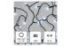 EMOS D5AC02 LED karácsonyi fényfüzér, cseresznye – golyók, 8 m, kültéri és beltéri, hideg fehér, időzítő, 3,6 W, 230 V AC, IP44 - 5