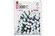 EMOS D5AC07 LED karácsonyi fényfüzér, cseresznye – golyók, 20 m, kültéri s beltéri, hideg fehér, progr, 6 W, 230 V AC, IP44