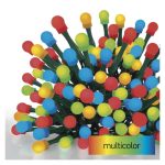   EMOS D5AM24 LED karácsonyi fényfüzér,cseresznye–golyók, 30 m, kültéri és beltéri, többszínű,progr,időz