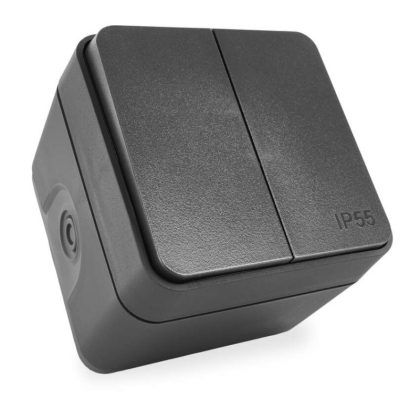 EMOS D730423 Cyklone dupla váltókapcsoló, IP55