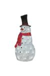 EMOS DCFC02 LED karácsonyi hóember, 61 cm, kültéri és beltéri, hideg fehér, időzítő, 2,7 W, 230 V AC, IP44