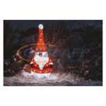   EMOS DCFC05 LED karácsonyi manó, 61 cm, kültéri és beltéri, hideg fehér, időzítő, 2,1 W, 230 V AC, IP44