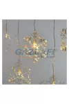 EMOS DCGW03 LED karácsonyi fényfüggöny – hópelyhek, 45x84 cm, kültéri és beltéri, meleg fehér, időzítő, 0,6 W, 230 V AC, IP44 EMOS DCGW03 LED karácsonyi fényfüggöny – hópelyhek, 45x84 cm, kültéri és beltéri, meleg fehér, időzítő, 0,6 W, 230 V AC, IP44