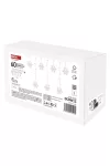 EMOS DCGW13 LED karácsonyi fényfüggöny – hópelyhek, 135x50 cm,  beltéri, hideg fehér