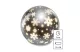 EMOS DCLW28 LED karácsonyi üveggömb – hópelyhek, 0.3W   12 cm, 3x AA, beltéri, meleg fehér, időzítő 10LED - 4