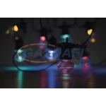   EMOS DCPM01 LED fényfüzér – 10x party égő, 5 m, kültéri és beltéri, többszínű,  2,25 W, 230 V AC, IP44