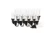 EMOS DCPW04 LED fényfüzér – 16x party égő átlátszó, 3,6 m, kültéri és beltéri, hideg fehér,  6 W, 230 V AC, IP44 - 3