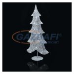   EMOS DCTC01 LED karácsonyi 3D karácsonyfa, 90 cm, beltéri, hideg fehér, időzítő, 1,8 W, 230 V AC, IP20