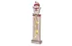EMOS DCWW12 LED dekoráció, fa – hóember, 46 cm, 2x AA, beltéri, meleg fehér, időzítő,  0,4 W, elem (2× AA), IP20