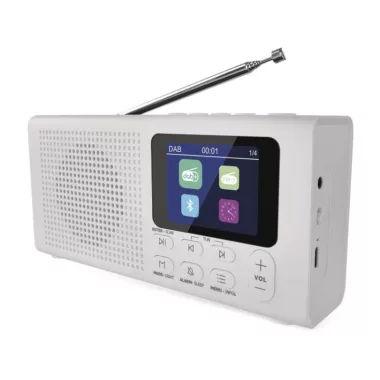 EMOS E0091 #DAB FM BLUETOOTH RADIO P-600B WHITE EMOS E0091 #DAB FM BLUETOOTH RADIO P-600B WHITE