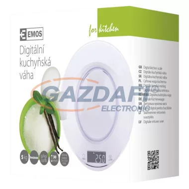 EMOS EV004 DIGITÁLIS KONYHAI MÉRLEG EV004