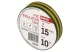 EMOS F61515 SZIGETELŐSZALAG PVC 15/10 ZÖLD-SÁRGA 10db/csomag