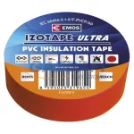 EMOS F61923 SZIGETELŐSZALAG PVC 19/20 PIROS 10db/csomag