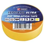 EMOS F61926 SZIGETELŐSZALAG PVC 19/20 SÁRGA 10db/csomag