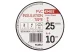 EMOS F62512 SZIGETELŐSZALAG PVC 25/10 FEKETE 10db/csomag - 5