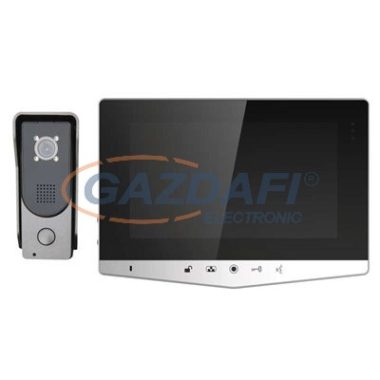 EMOS H2030 VIDEÓ KAPUTELEFON 7" SET EZÜST