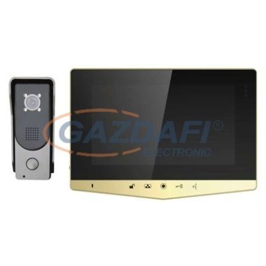 EMOS H2031 VIDEÓ KAPUTELEFON 7" SET ARANY