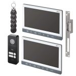   Emos H3017.3 Videó kaputelefon szett beltéri egység, ajtózár (H3017+2xH3015+D1139)