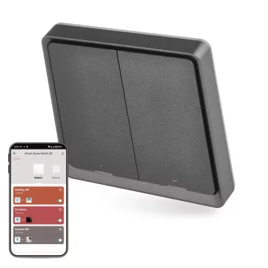 EMOS H5015 GoSmart Okos hordozható 2 funkciós szcenárió kapcsoló IP-2002ZB, ZigBee 3.0