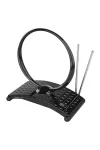EMOS J0701 Szobaantenna CITY RING-C550, DVB-T2, DAB, FM, LTE/4G/5G szűrő