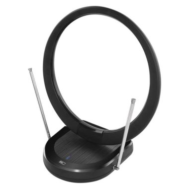EMOS J0704 Szobaantenna CITY RING–C500, DVB-T2, DAB, LTE/4G/5G szűrő