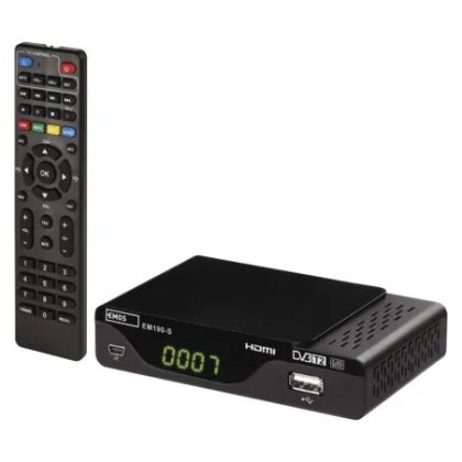 EMOS J6014 DVB-T2 EM190-S HD HEVC H265