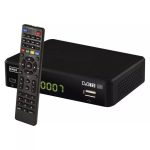   EMOS J6015 DVB-T és DVB-T2 vevő EM190-L set top box HD HEVC H265