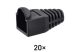 EMOS K0141 CAPAC PROTECTIE RJ45 NEGRU (K0141)
