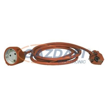 EMOS P01225R Hosszabbító 25 m / 1 aljzat / narancssárga / PVC / 250 V / 1,5 mm2