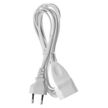 EMOS P01303 Hosszabbító 3 m / 1 aljzat / fehér / PVC / 0,75 mm2