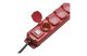 EMOS P14201 HOSSZABBÍTÓ ALJZAT, 10M, 1,5M, IP44, 4× 2P + PE SCHUKO