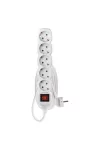 EMOS P1521 Hosszabbító 1,4 m  /  5 aljzat  /  fehér  /  PVC  /  1 mm2