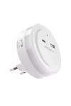 EMOS P3323 ÉJSZAKAI VILÁGÍTÁS  WW 230V / 0,3W; USB C+A